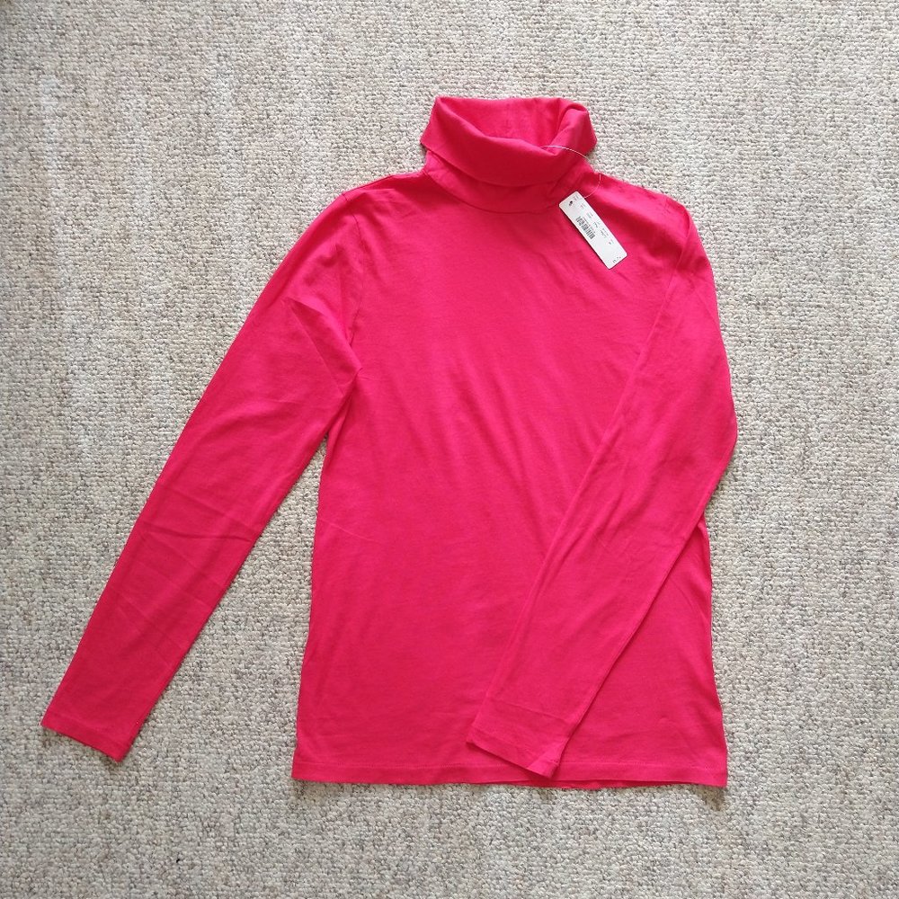 JCrew tissue Turtleneck New Size M